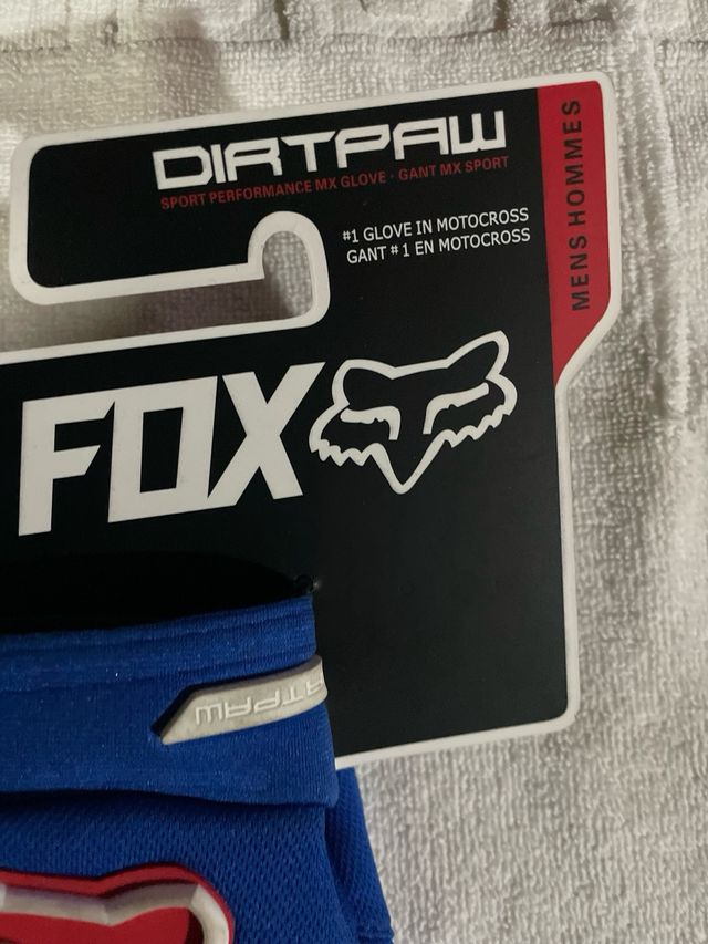 Guantes Fox Dirtpaw - Azul