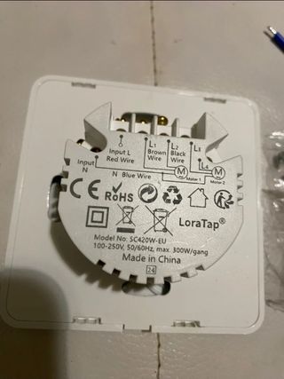 Interruptor inteligente LoraTap