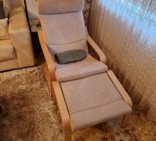 Tumbona relax Ikea beige