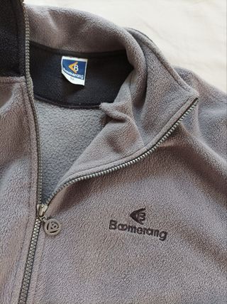 Chaqueta polar Boomerang gris