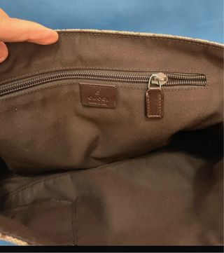 Bolso Gucci Bandolera Marrón Beige
