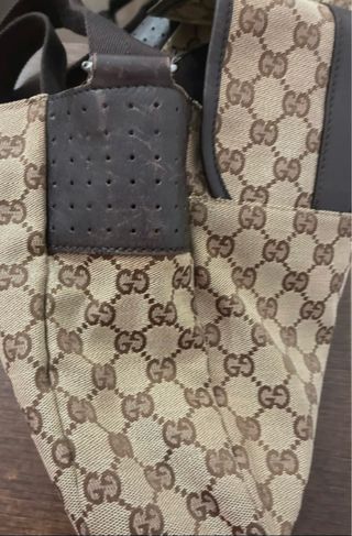 Bolso Gucci Bandolera Marrón Beige
