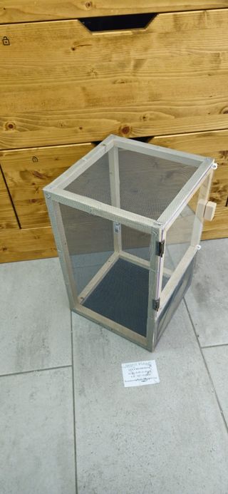 Teca Insetti - Rettili 25x25x40cm RETE