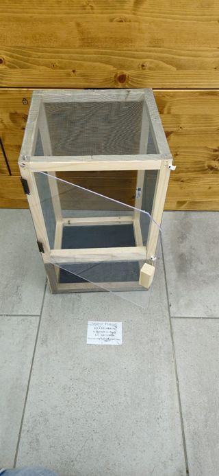 Teca Insetti - Rettili 25x25x40cm RETE