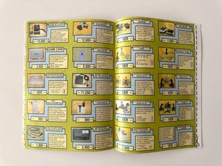 Catálogo Telejuegos años 90