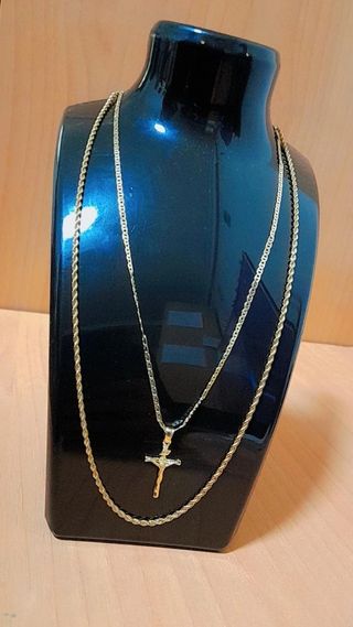 Cadenas oro chapadas 18k