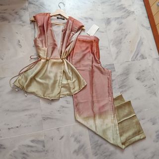 Conjunto Zara tie-dye