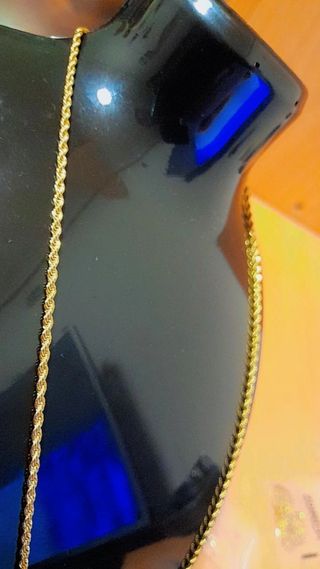Cordon chapado oro 18k 