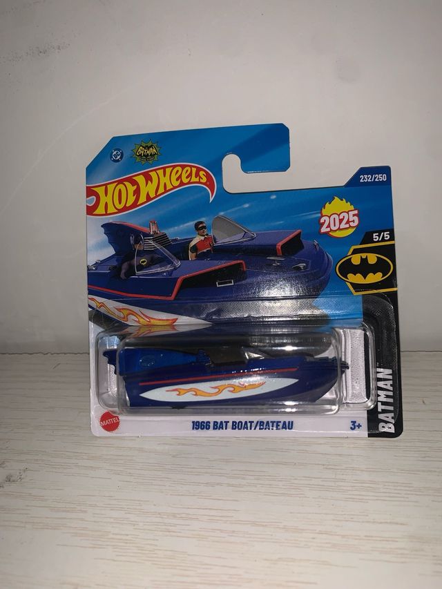 Hot Wheels lancha batman 1966 Bat Boat 232/250