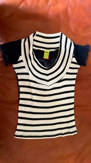 Maglia Save the Queen bianca e blu