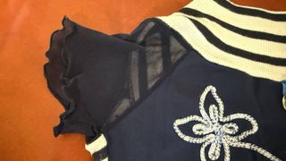 Maglia Save the Queen bianca e blu