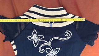 Maglia Save the Queen bianca e blu