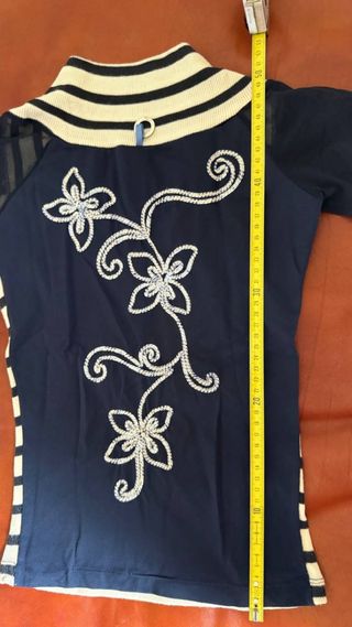 Maglia Save the Queen bianca e blu