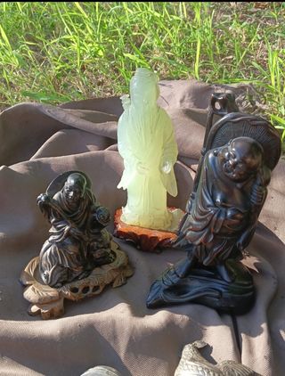 3 Statuette cinesi antiche