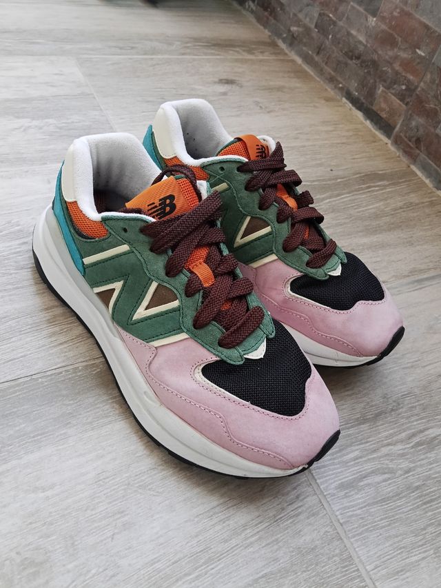 Zapatillas New Balance 550 - Verde Rosa