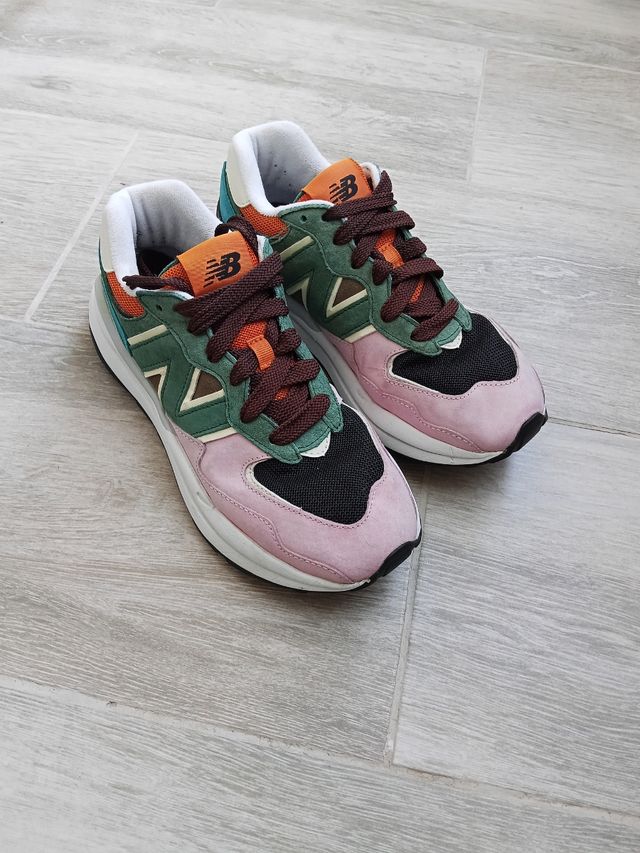 Zapatillas New Balance 550 - Verde Rosa