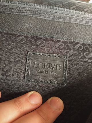 Loewe Big luggage vintage shoulder bag
