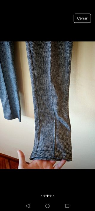 Leggings/ Pantalones Sfera Gris - Talla L. 