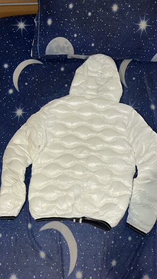 Giubbotto Blauer bianco lucido leggero