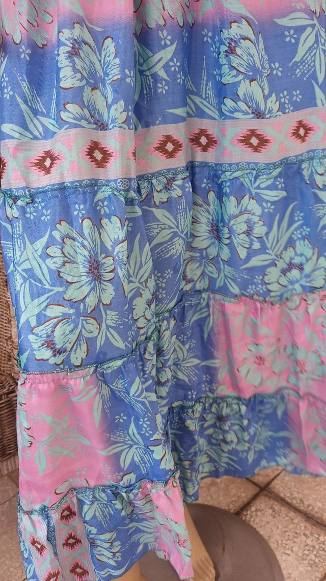 Vestito lungo boho chic tg M