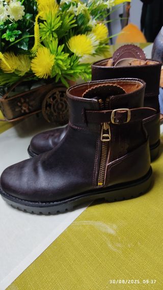 Botas Tejanas Marrón Mujer