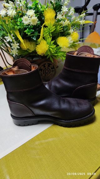Botas Tejanas Marrón Mujer