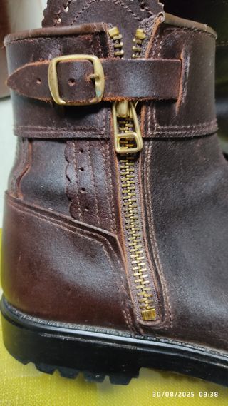 Botas Tejanas Marrón Mujer