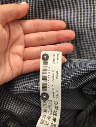 Camisa Massimo Dutti azul
