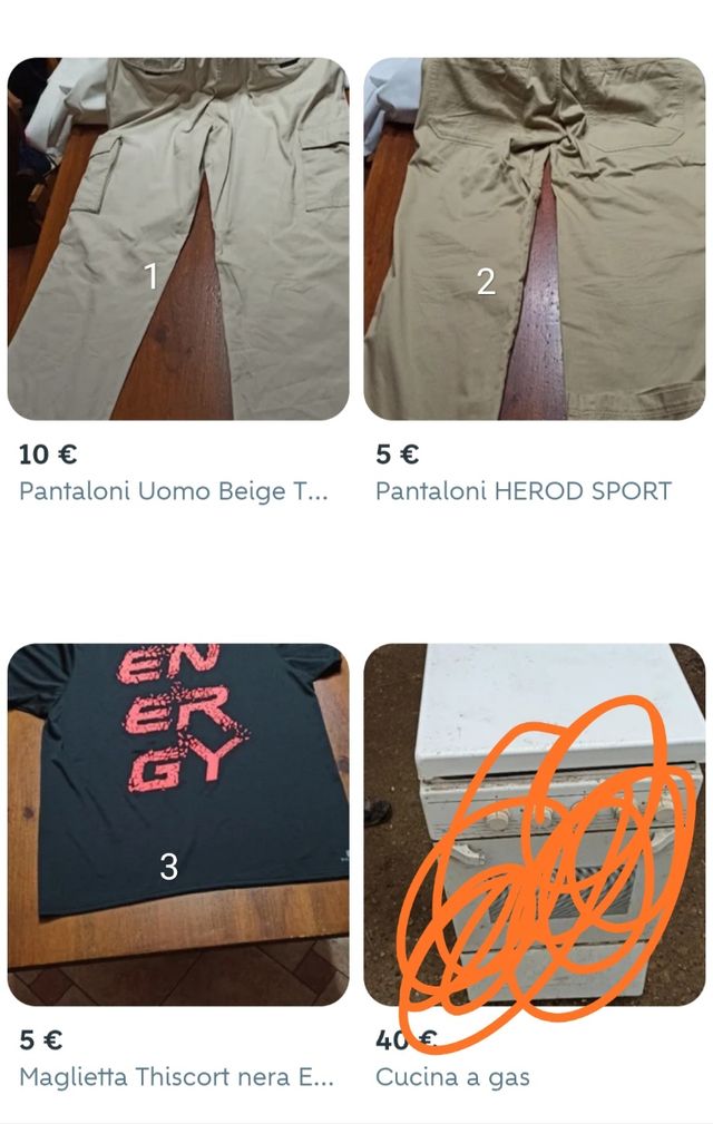 Maglioni è pantaloni prendi 3 paghi 12