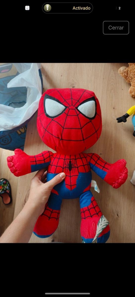Peluche Spiderman grande