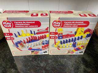 juego madera efecto domino