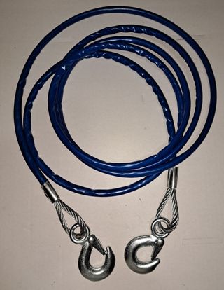 Corda traino 4 mt- 2 ganci