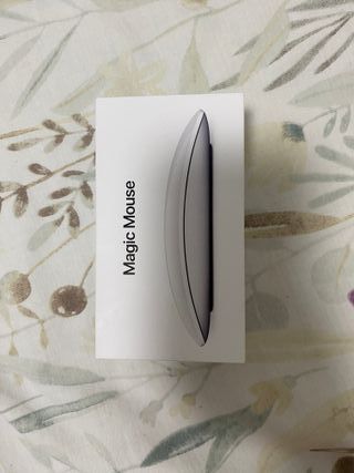 MacBook Air gris espacial + Magic Mouse blanco