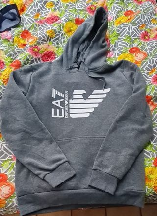 Felpa Emporio Armani Grigia EA7