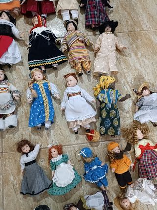 45+ Muñecas Traje Típico Cerámica