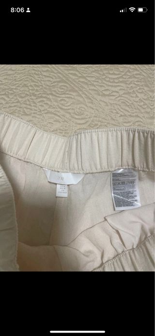Pantalones H&M verano beige