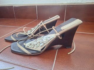 Sandalias FARRUTX beige-marrón
