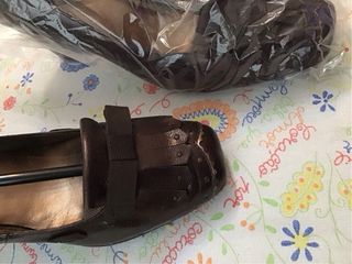 Zapatos tacón piel marrón - 39