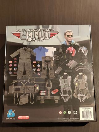 Figuras Top Gun 1/6 DID Goose/Iceman