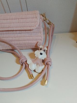 Mini Borsetta Rosa fatta a mano 