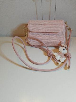 Mini Borsetta Rosa fatta a mano 