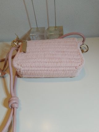 Mini Borsetta Rosa fatta a mano 