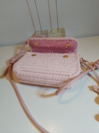 Mini Borsetta Rosa fatta a mano 