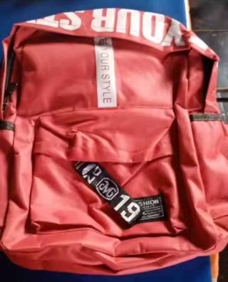 Mochila roja - BE YOUR STYLE