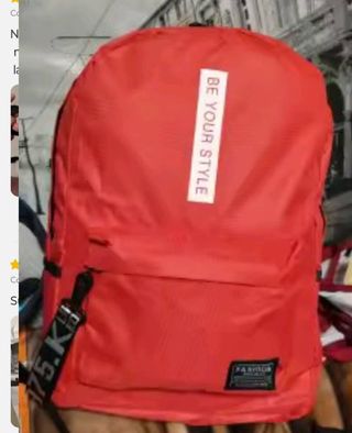 Mochila roja - BE YOUR STYLE