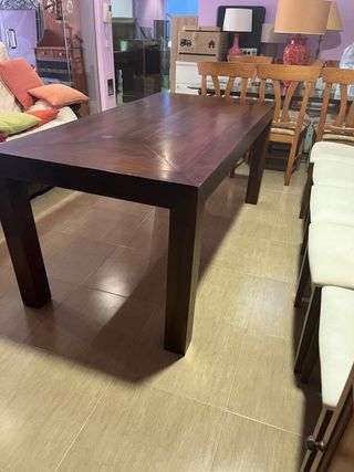 Mesa comedor madera maciza