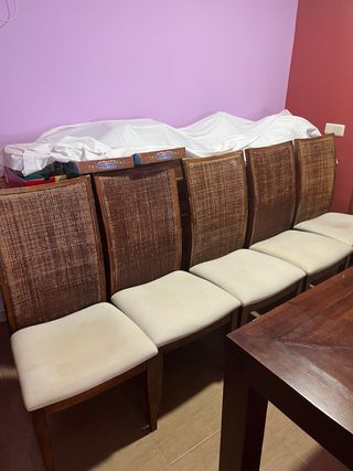 Mesa comedor madera maciza