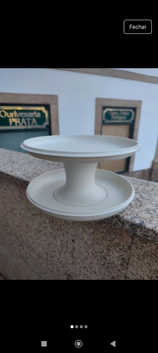 Prato carrossel Tupperware