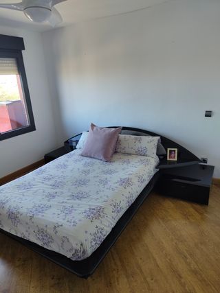 Cama 135cm - Moderna negra
