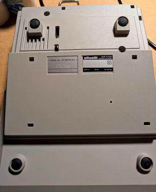 Calcolatrice OLIVETTI Logos 442 a carta termica 